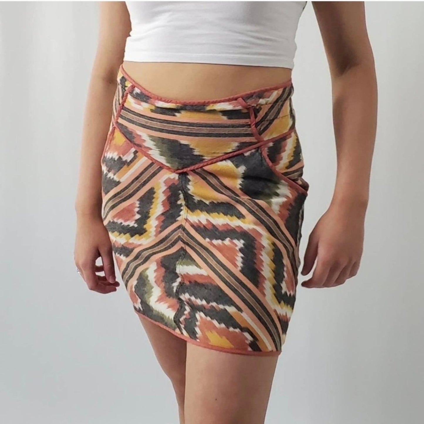 Staring at Stars tribal patterned mini skirt- 6