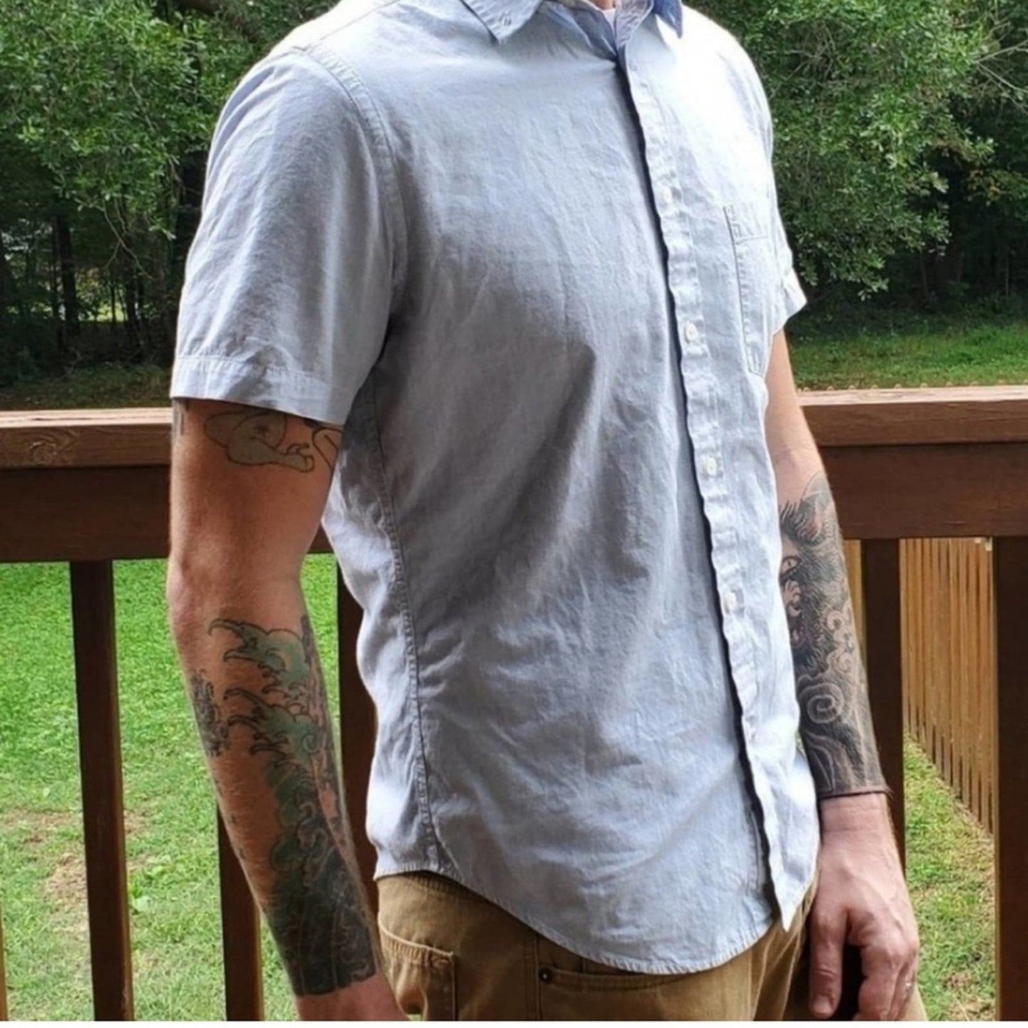 Goodfellow Button Front Shirt