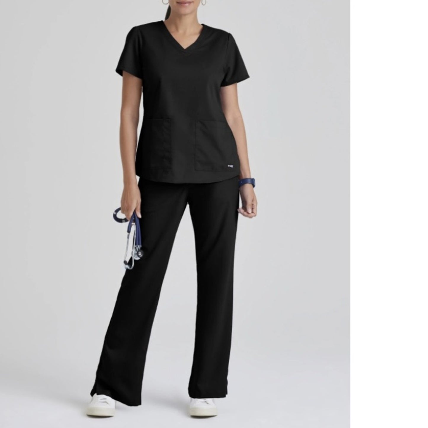 Grey’s Anatomy Black Scrub Set