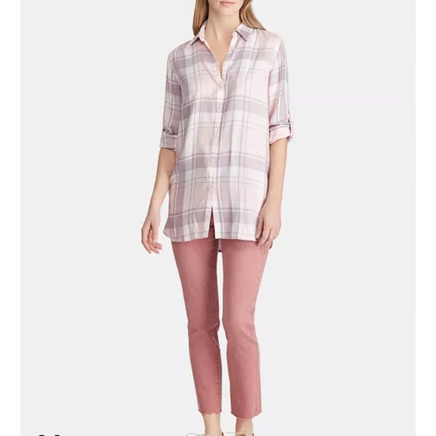 Lauren Ralph Lauren Plaid Top