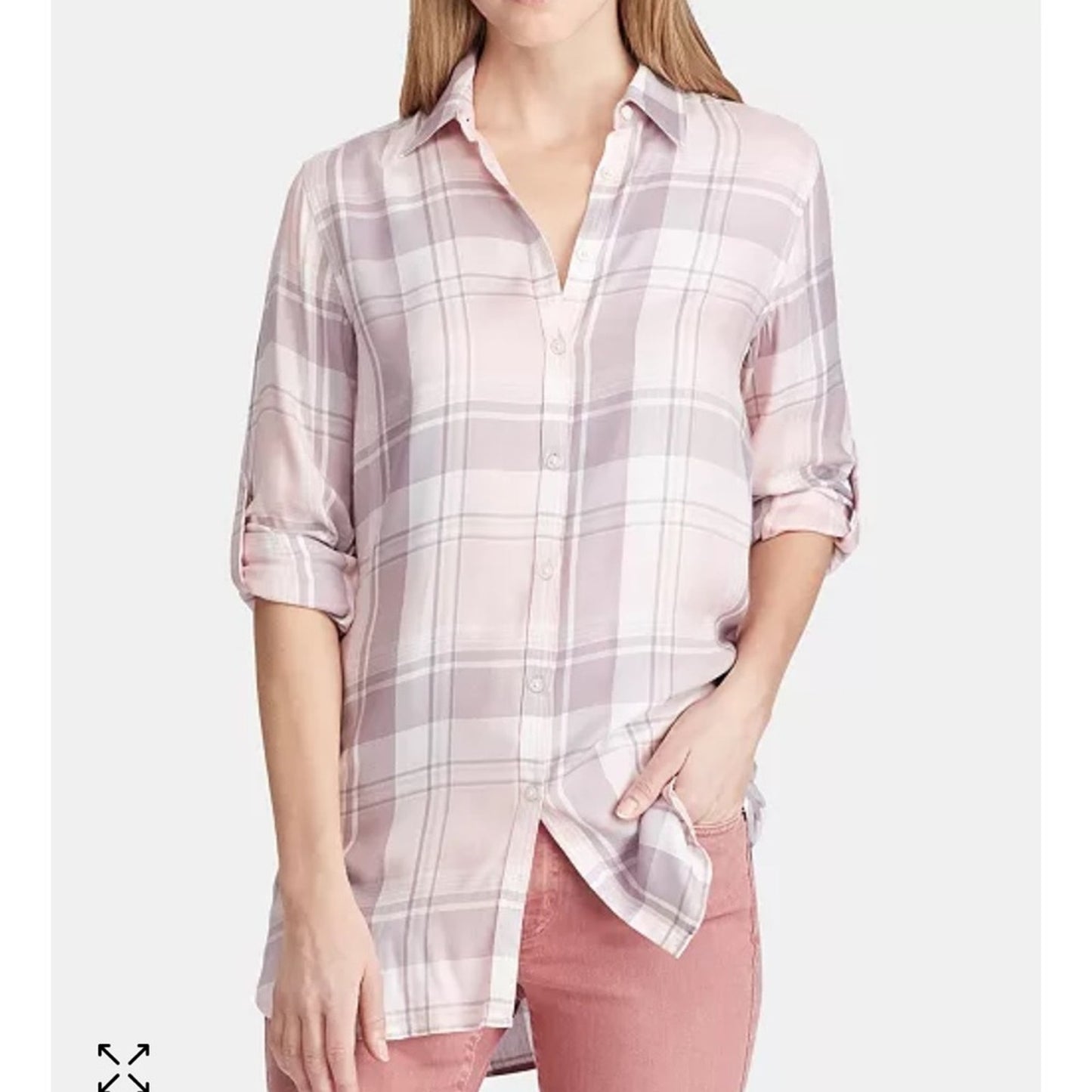 Lauren Ralph Lauren Plaid Top