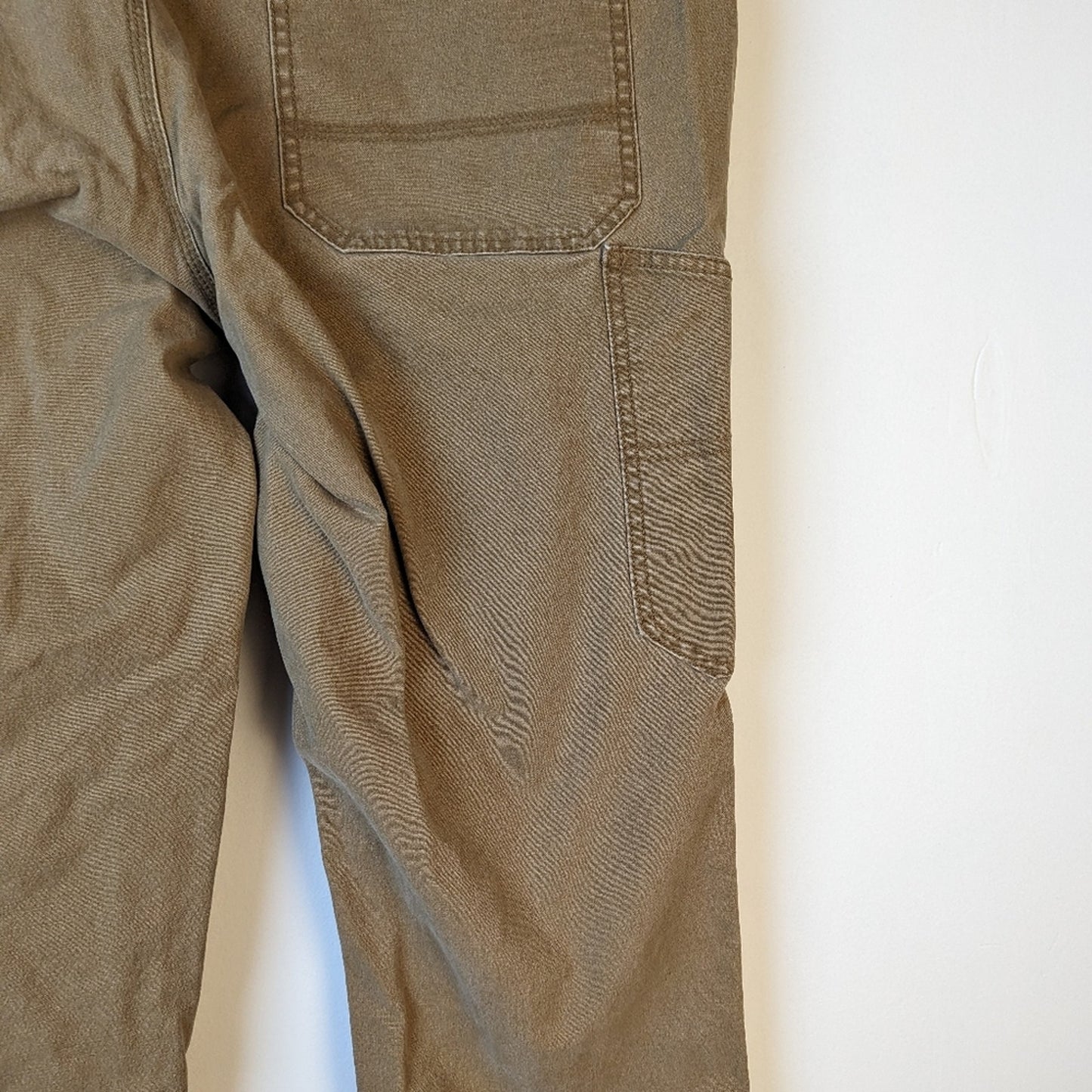 L.L.Bean Khaki Cargo Work Pants - 40