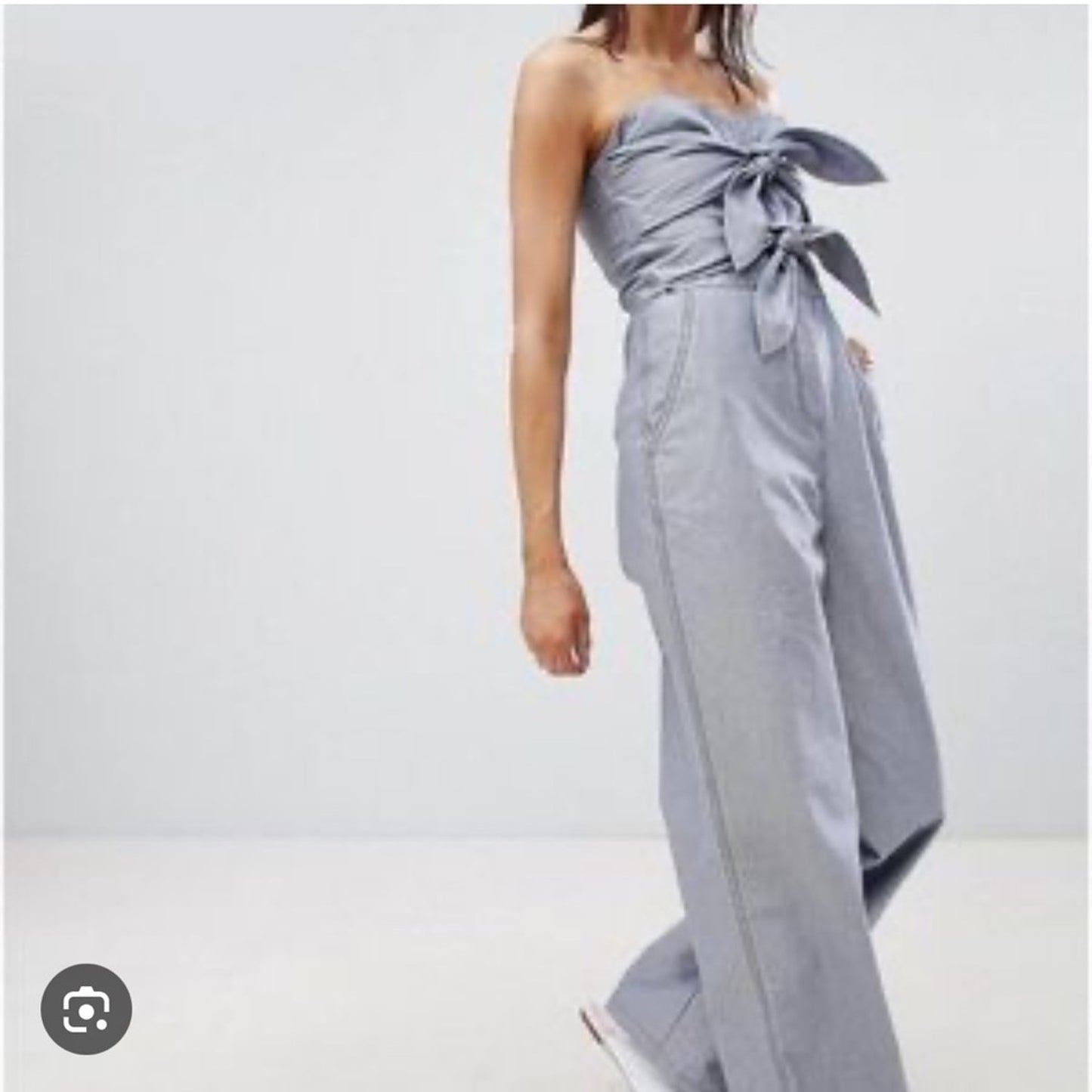 Current Air Front Bow Jumpsuit