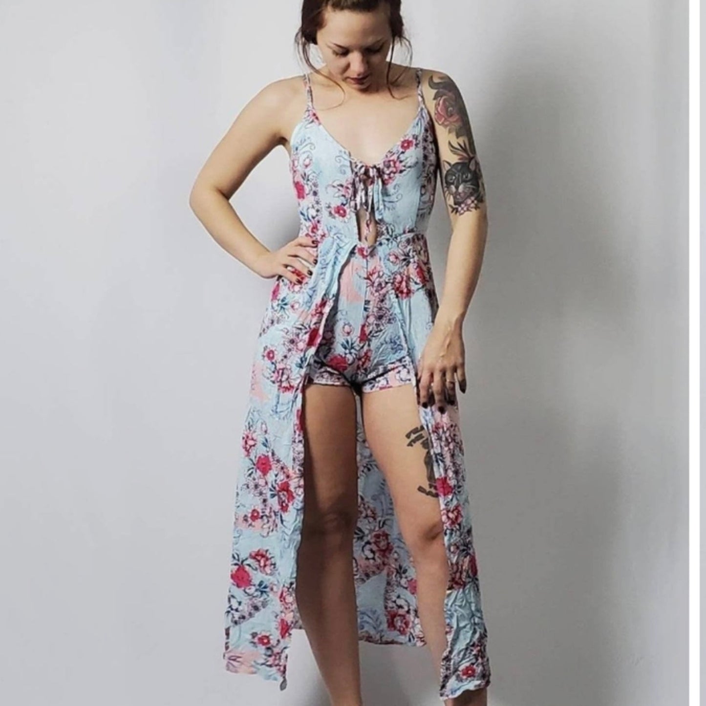 Floral Romper - Medium