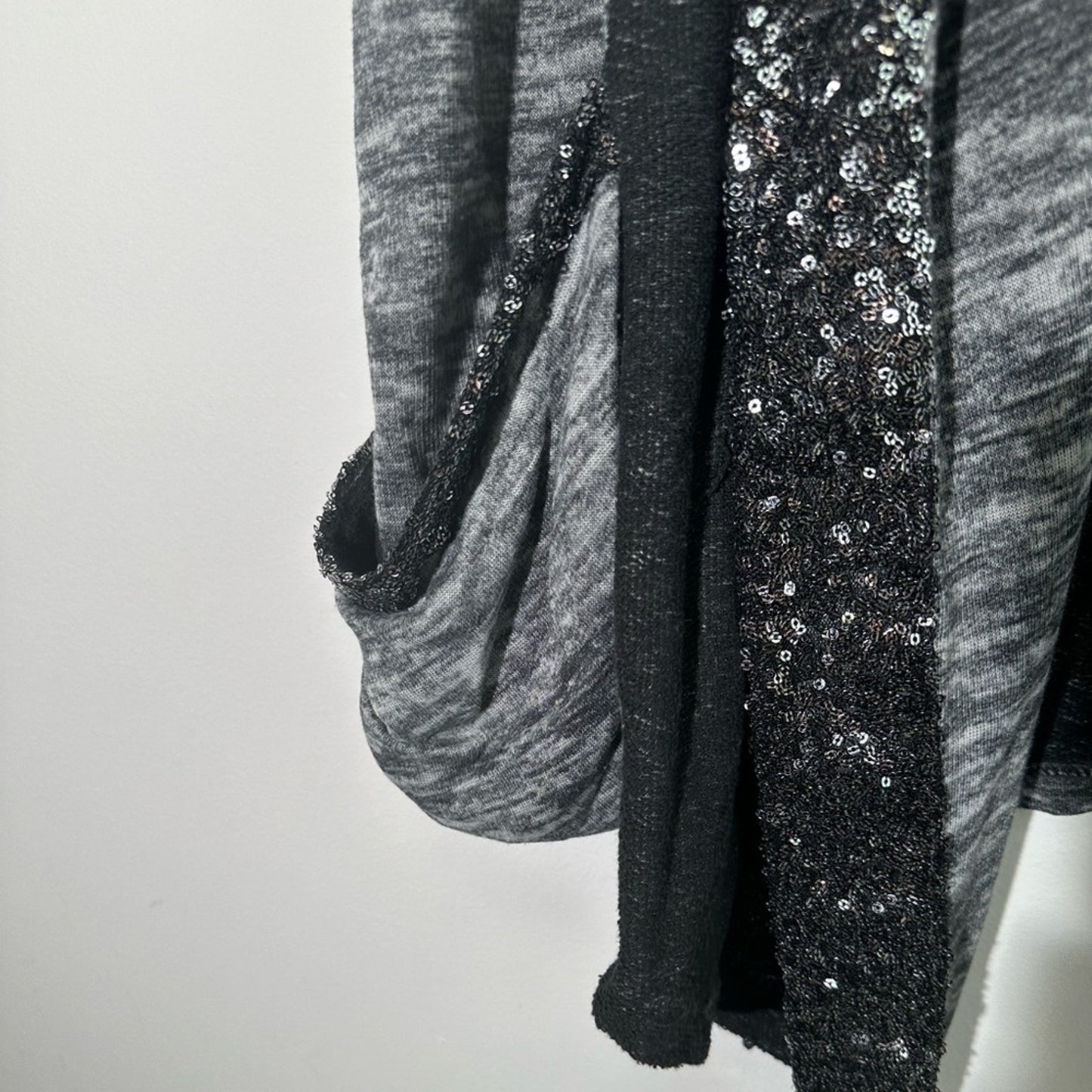 Juicy Couture Shimmering Grey Cardigan