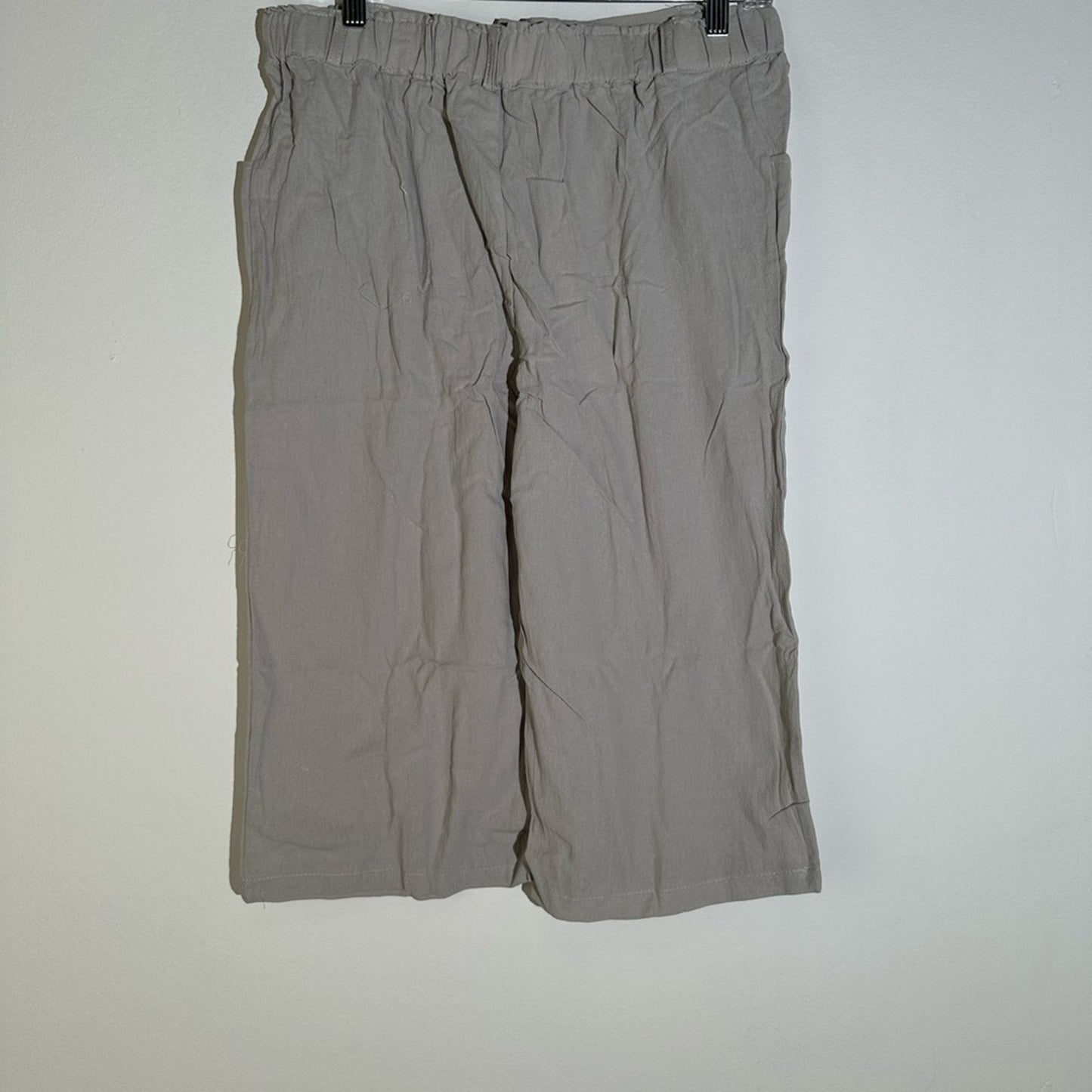 New Grey Bermuda Capris