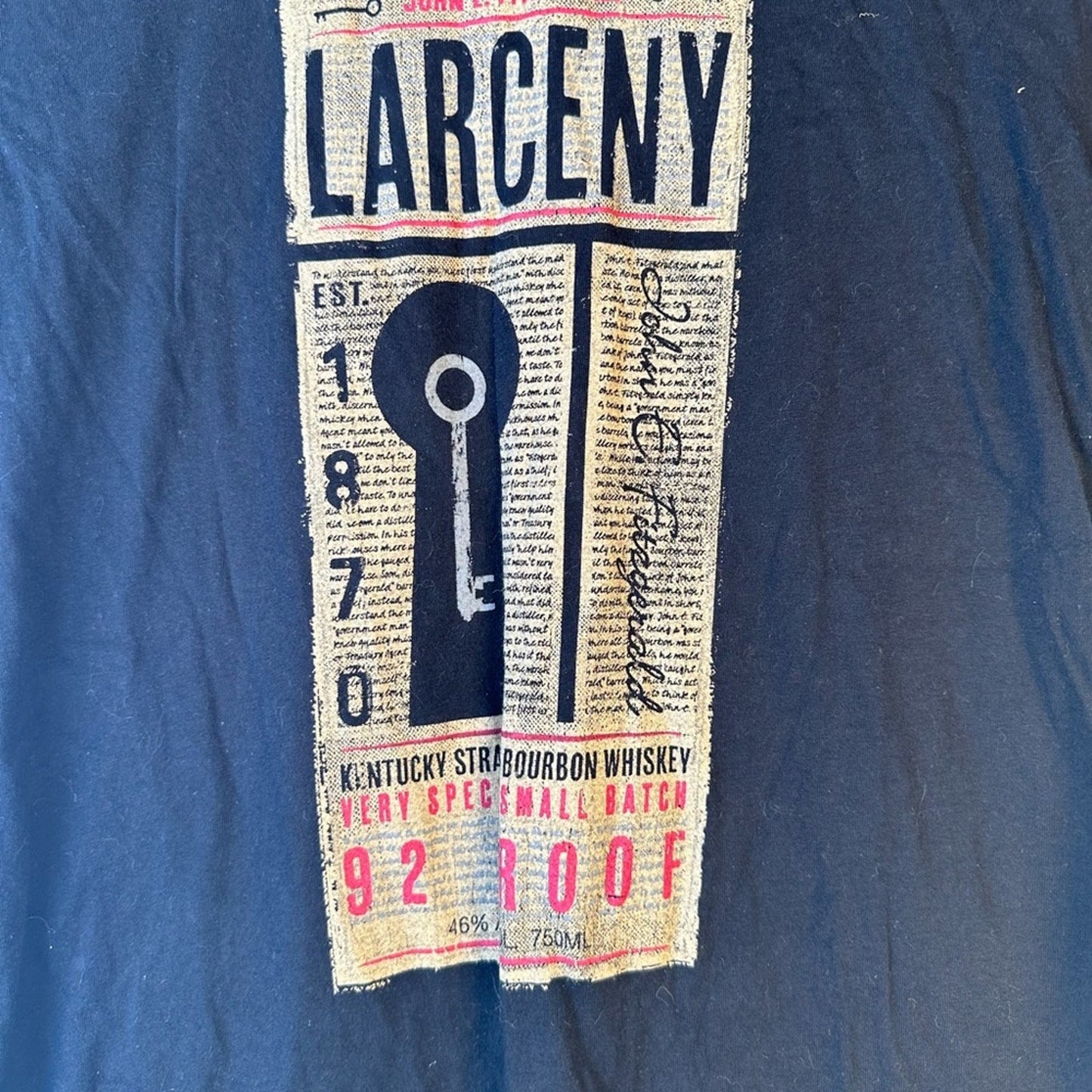 Larceny Bourbon Tee Shirt