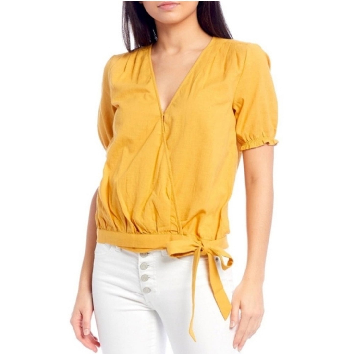 Lucky Brand Wrap Top