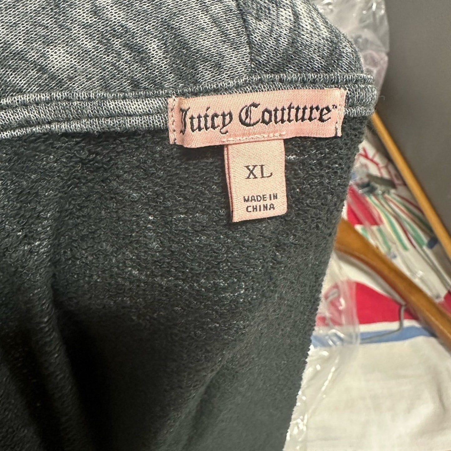 Juicy Couture Shimmering Grey Cardigan