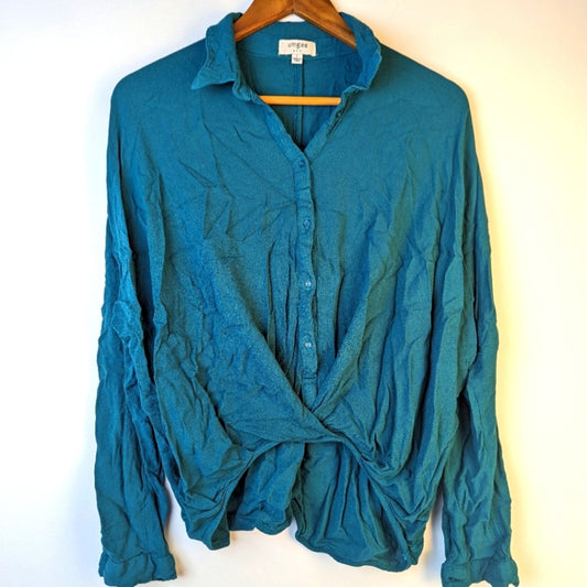 Umgee Turquoise Top - Large