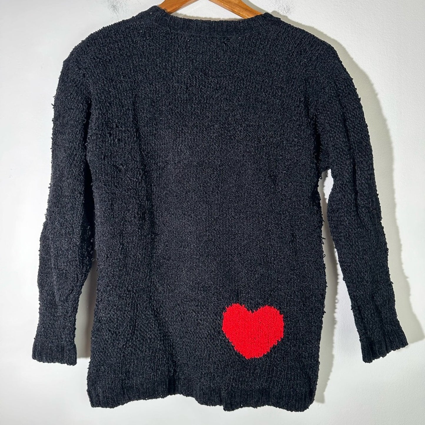 Bloomingdale’s Popcorn Heart Sweater