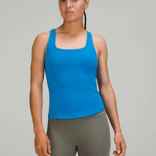 Athleta Racerback Yoga Running Top