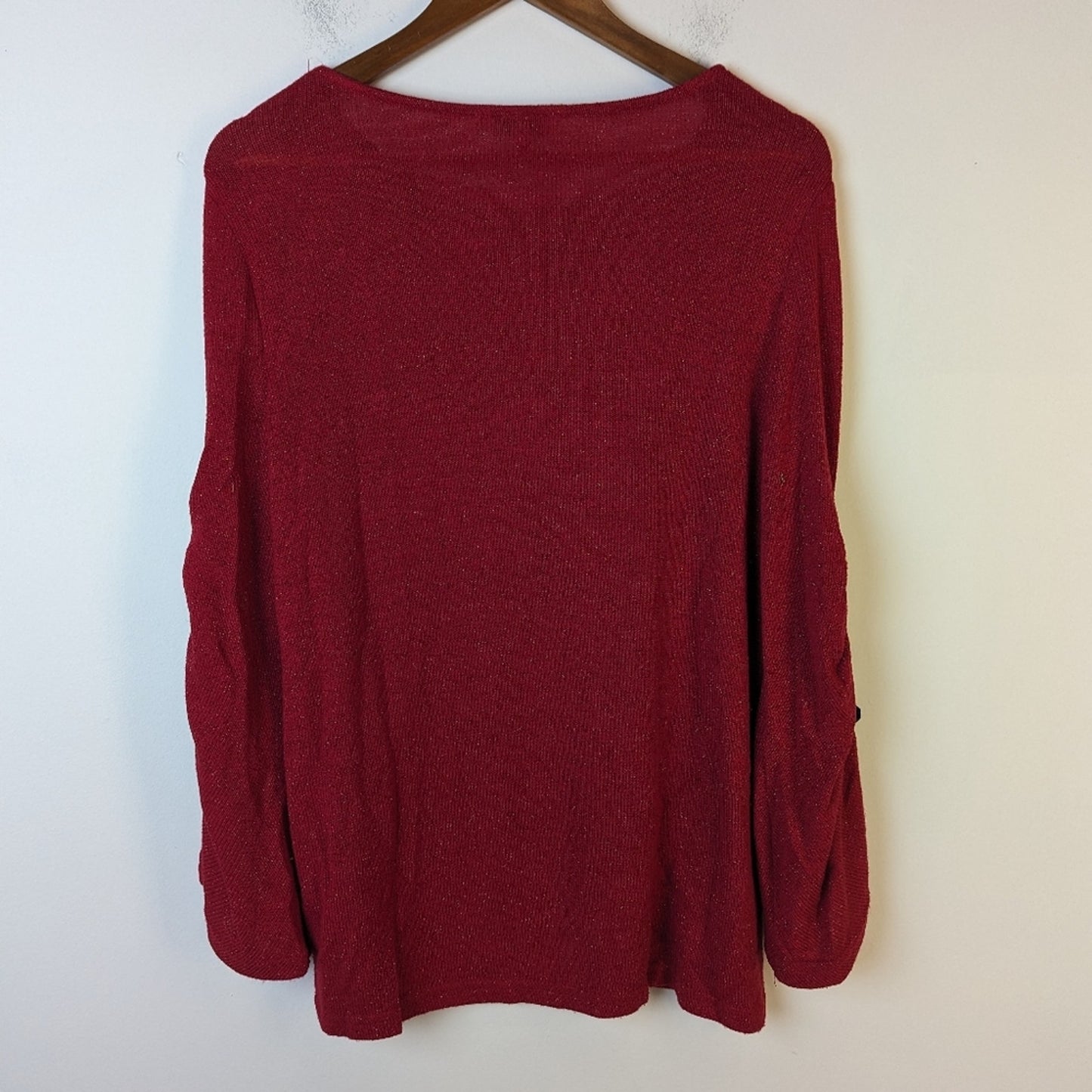 Juicy Couture Red Shimmering Top / Medium