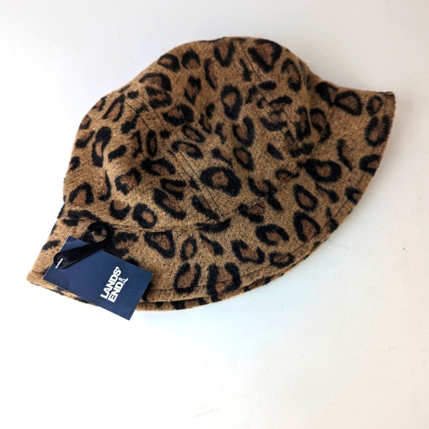 NWT Land's End Leopard Bucket Hat