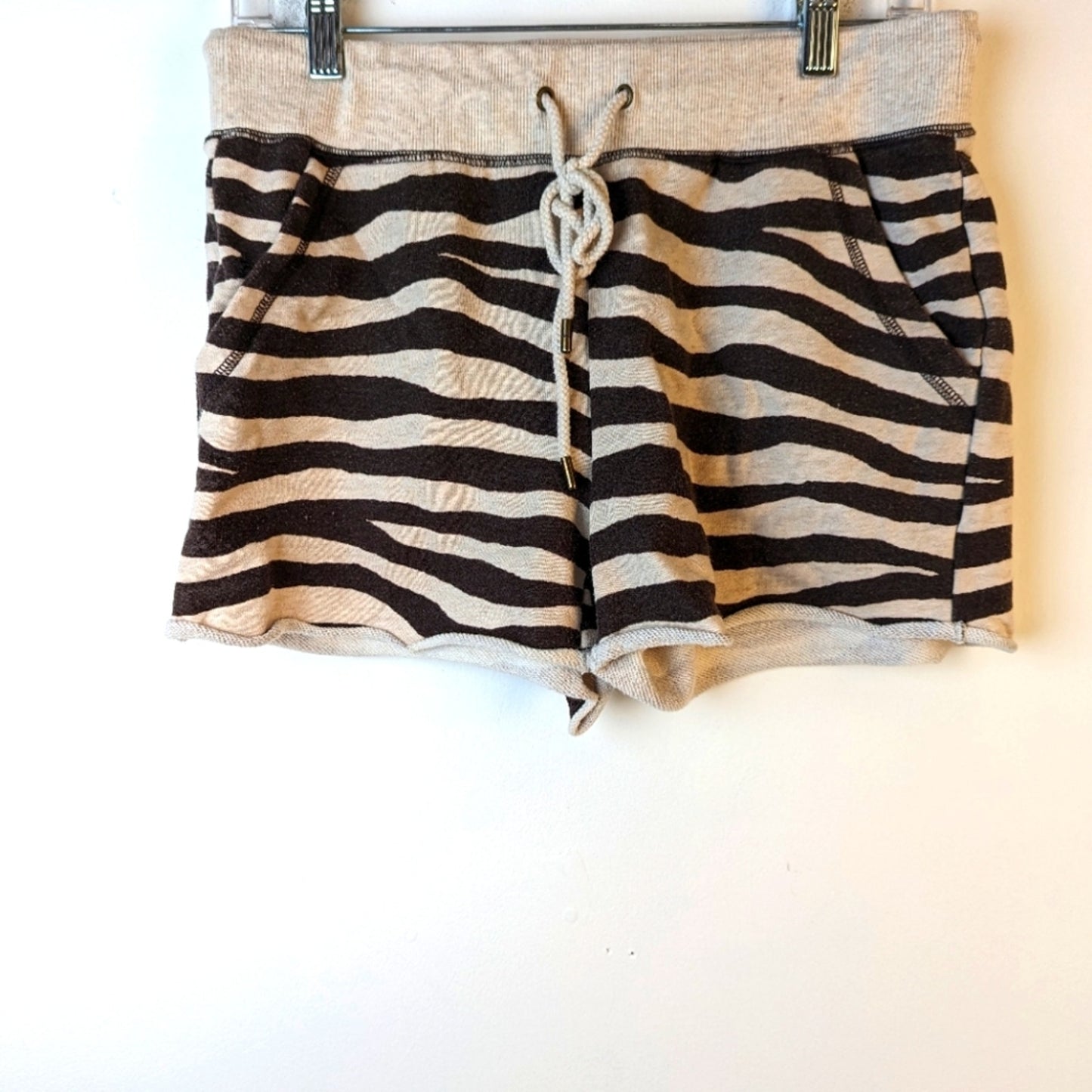 Michael Michael Kors Brown Drawstring Shorts - Medium