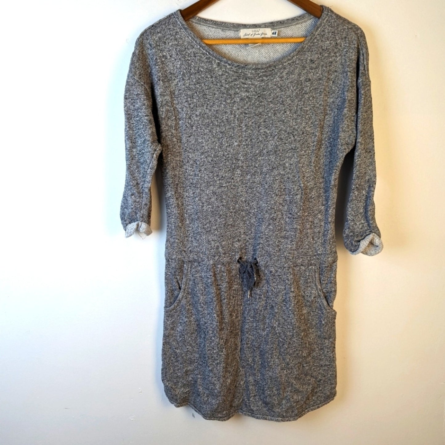 Grey Jersey Dress - Small