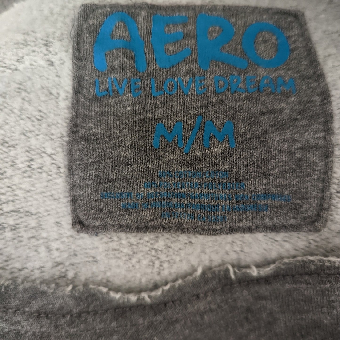 Aeropostale 87 Grey Sweatshirt M