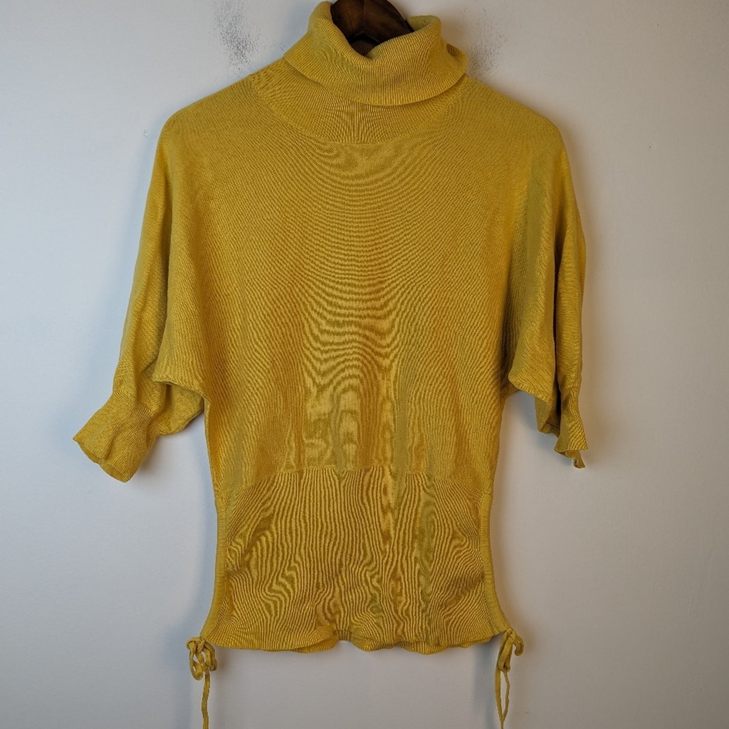 Frieda Kelly Yellow Turtleneck - Large