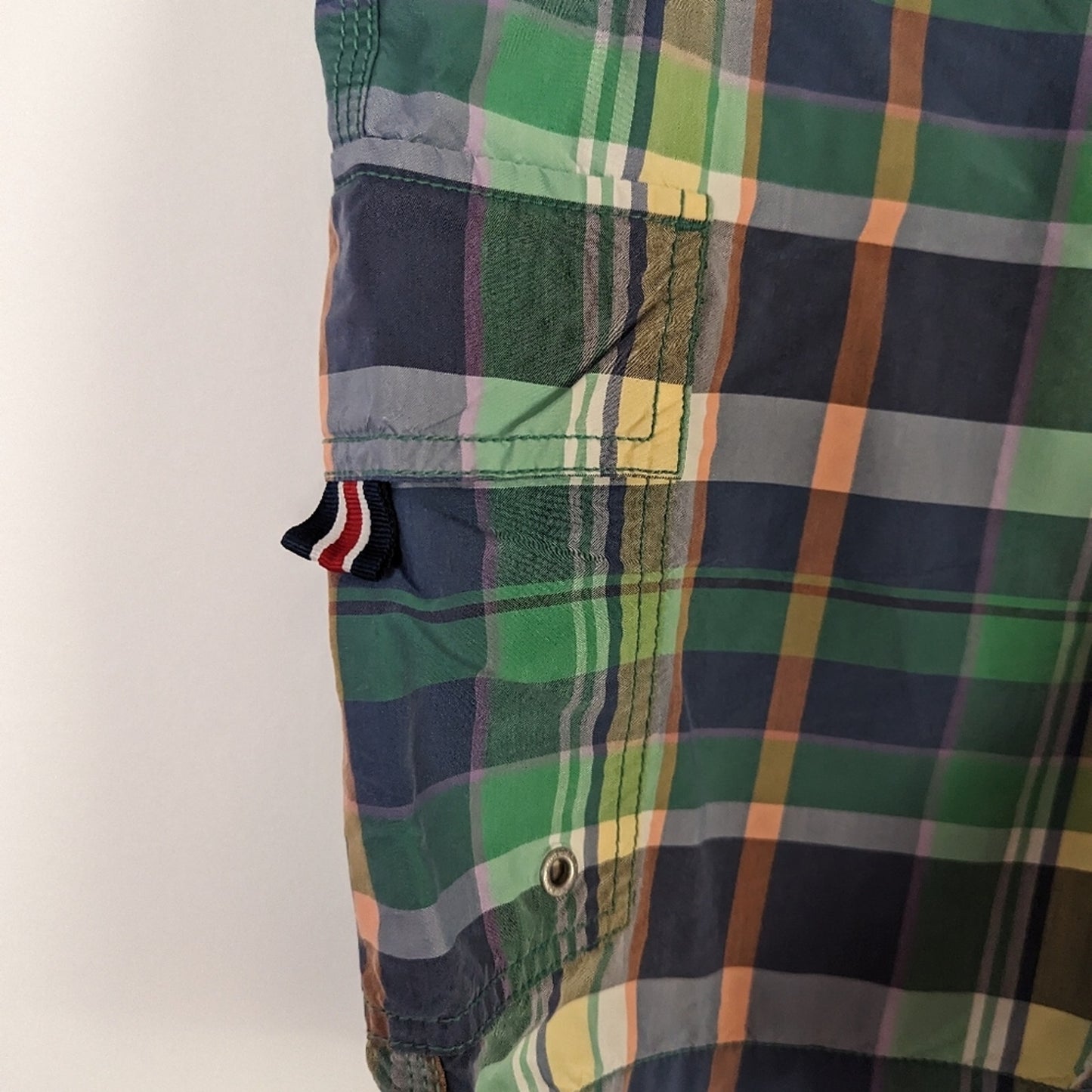 Tommy Hilfiger Plaid Swim Bottoms M