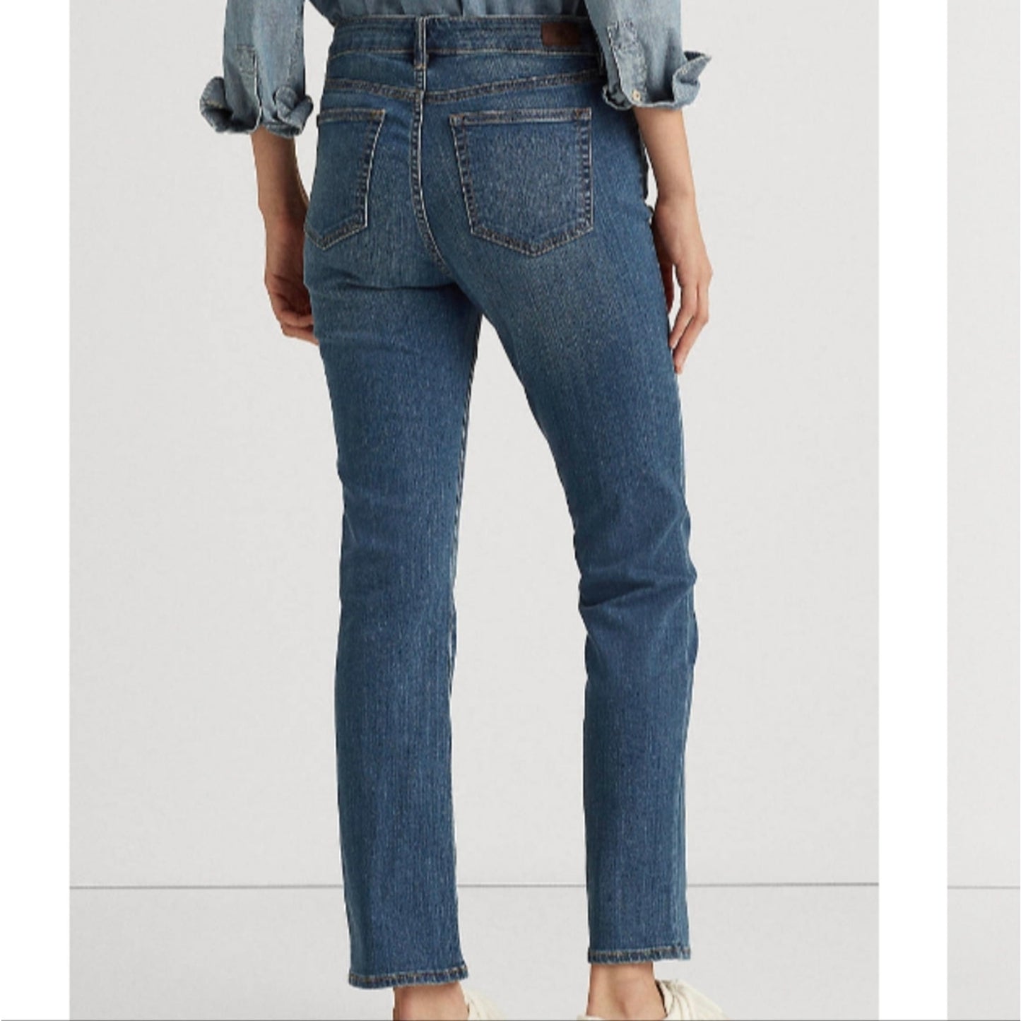 Lauren Ralph Lauren Straight Leg Jeans -10