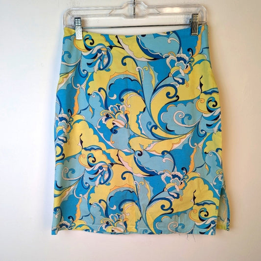 Vintage Lord & Taylor Paisley Skirt / 6