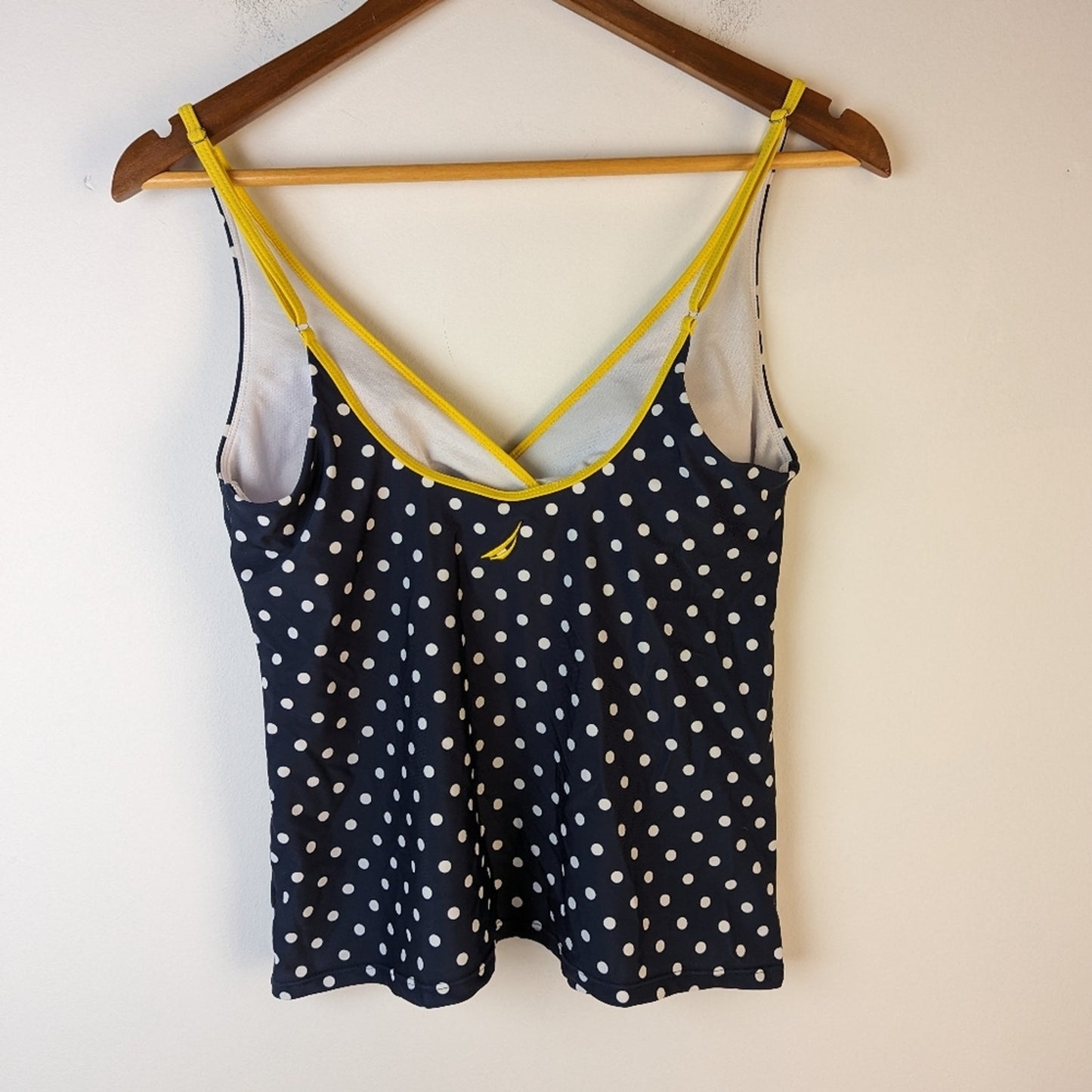 Catalina Dot V-Neck Tankini - 1 XL