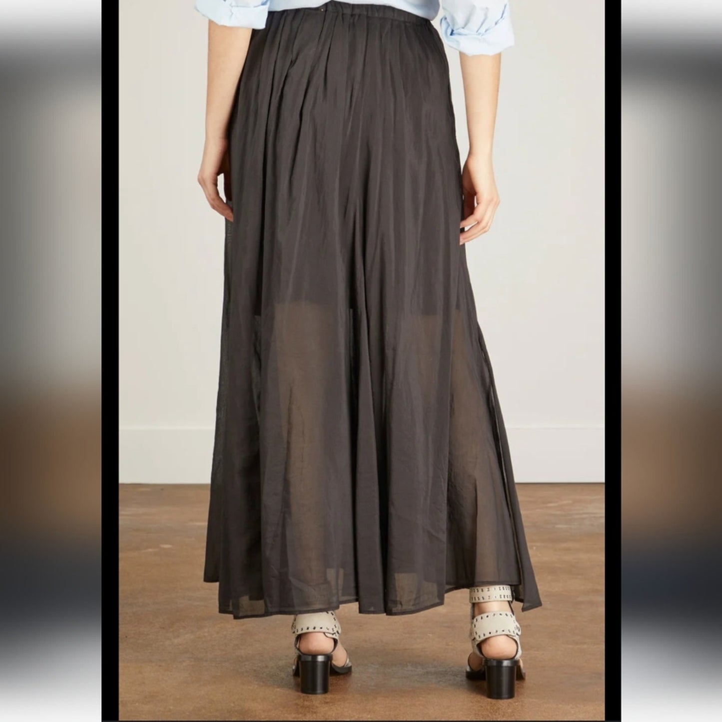 Gianni Bini Sheer Maxi Skirt / XS