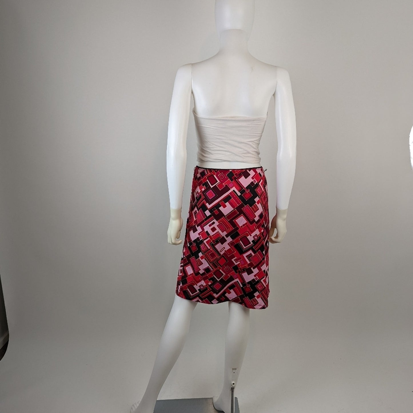 Abstract Pencil Skirt S