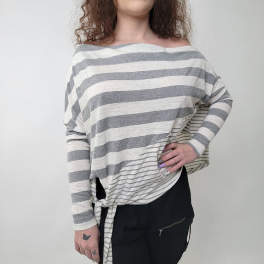 By Together | Striped Oversized Boxy Shirt S