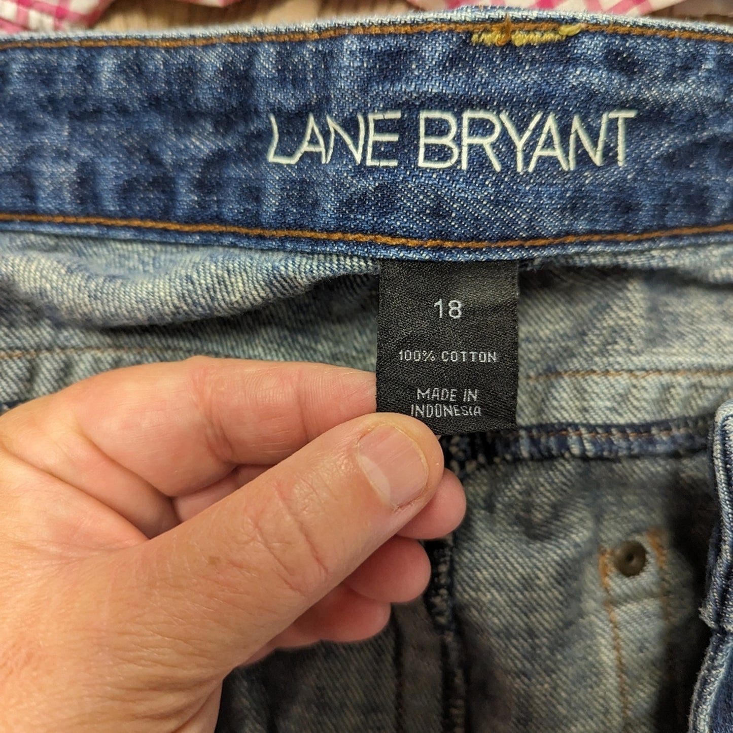 Lane Bryant Distressed Skinny Jeans / 18