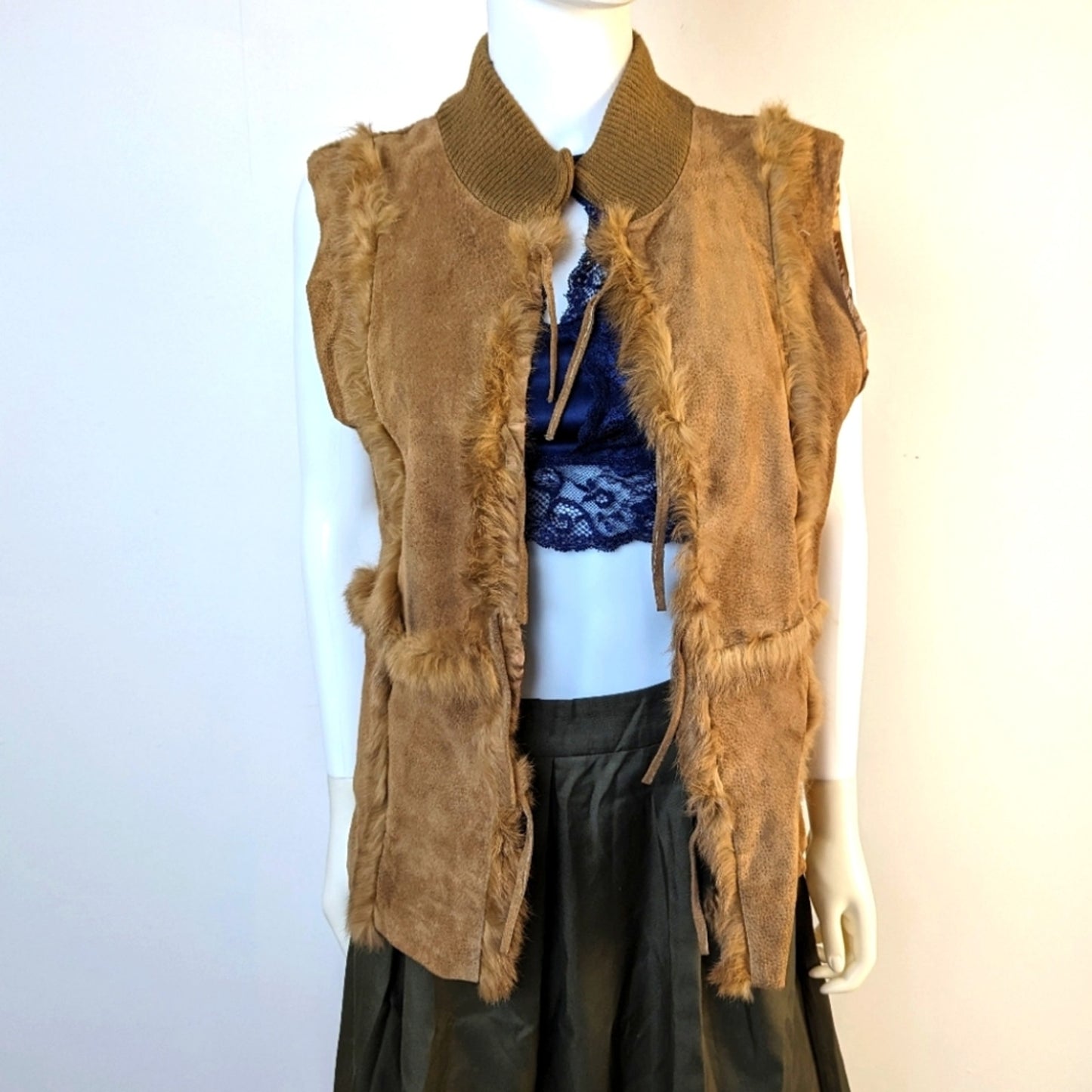 Central Falls Suede Vest - XL