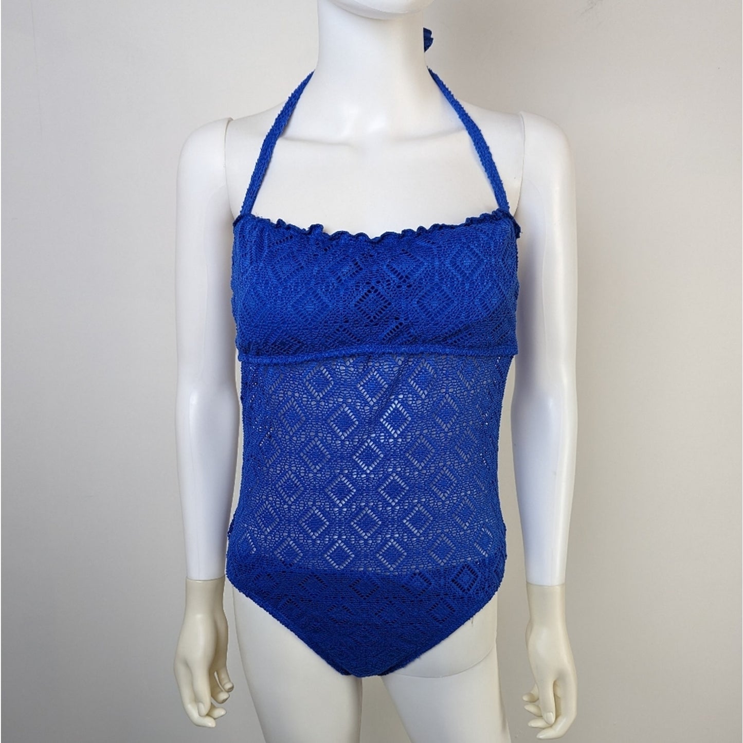 Mossimo Crochet One Piece Swimsuit - Medium