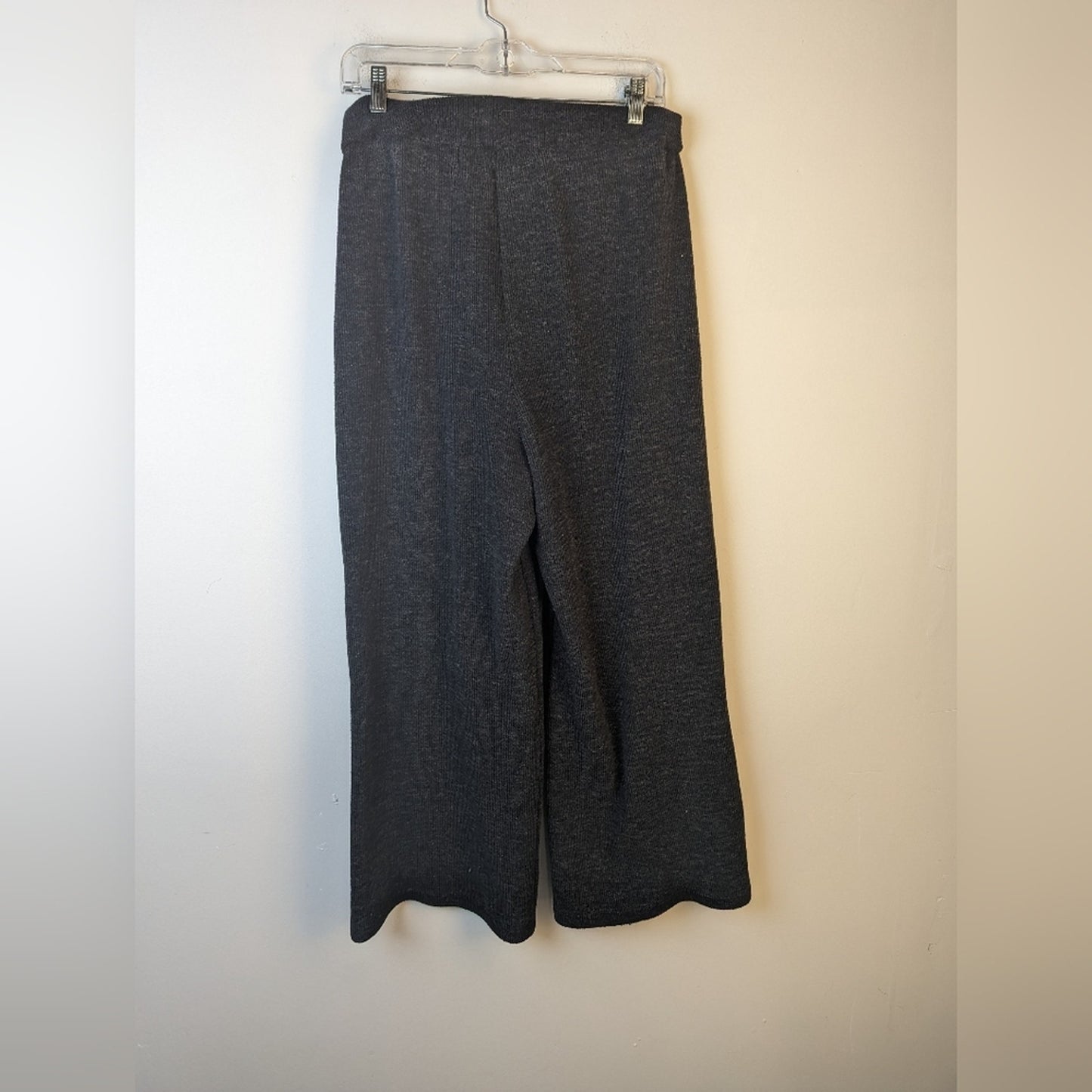 Gianni Bini Ribbed Wide Leg Sweater Pants - XL