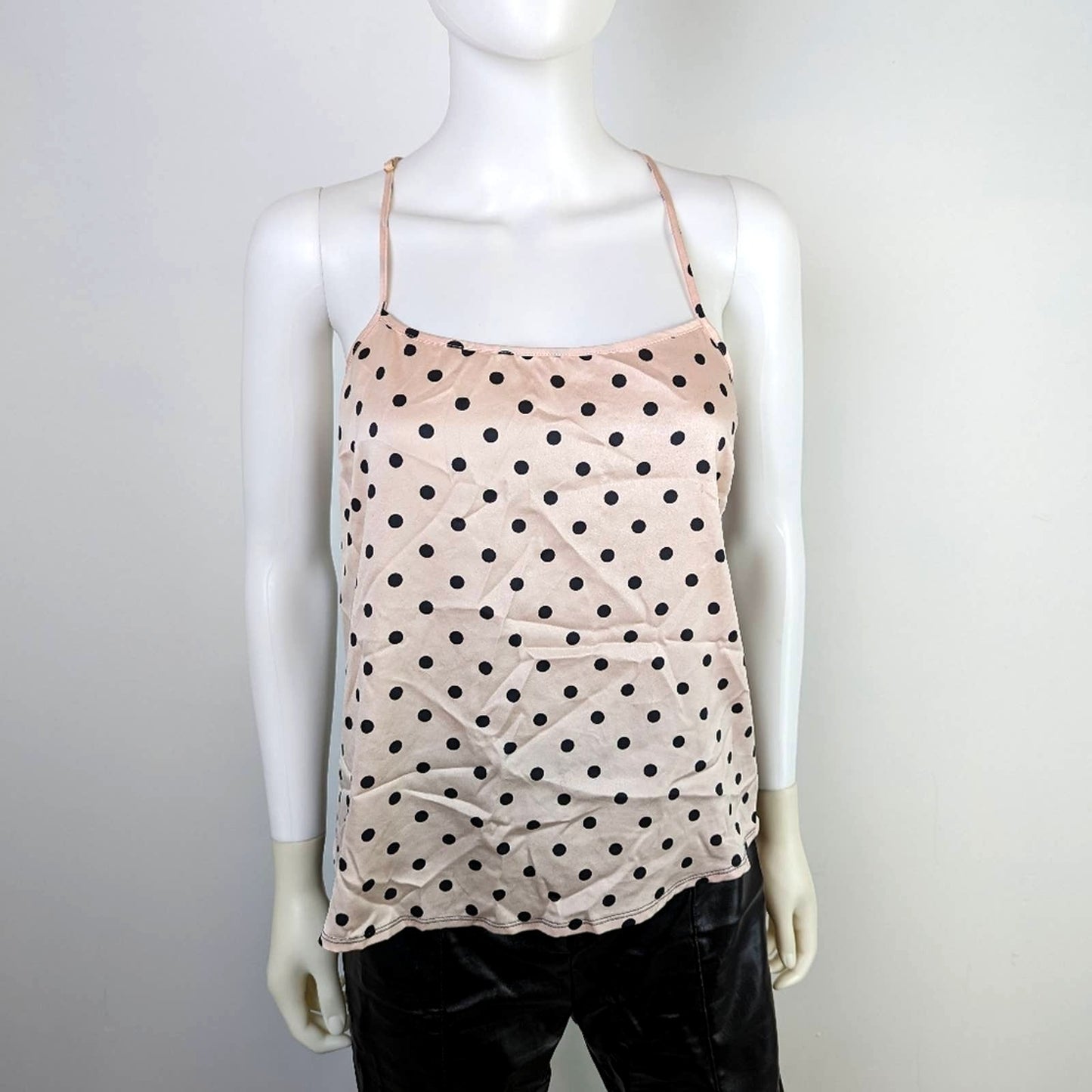 Victoria's Secret Pink Polka Dot Tank Top M