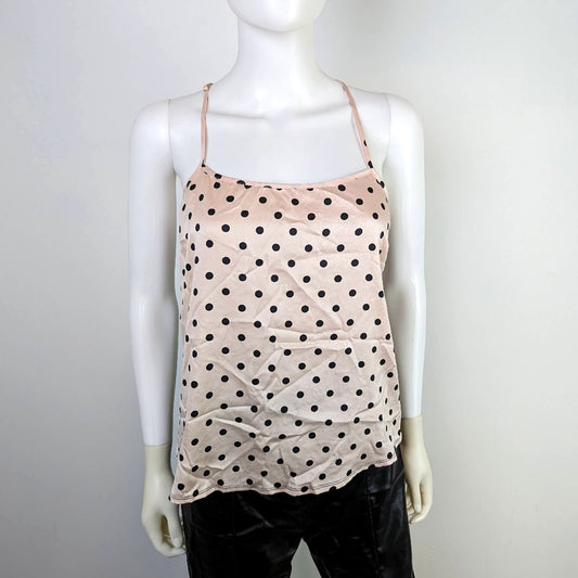 Victoria's Secret Pink Polka Dot Tank Top M