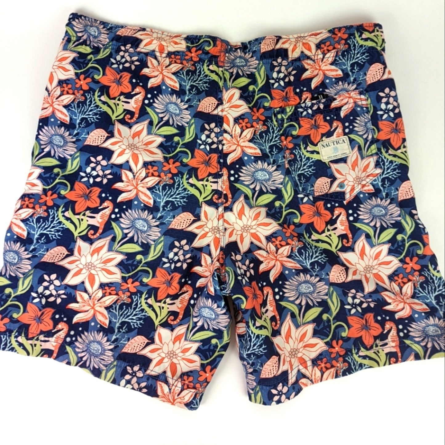 Nautica Hibiscus Men's Board Shorts