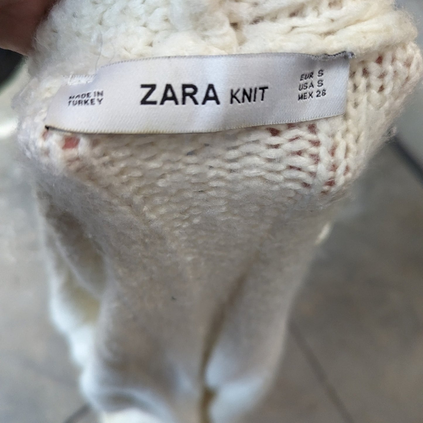 Zara Knit Oversized Cardigan - Small