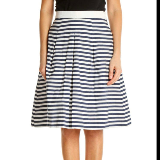 Loft Striped Skirt - 8