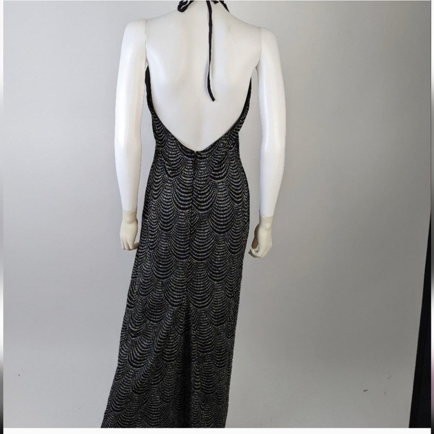 Vintage Jessica McClintock for Gunne  Sax Beaded Maxi Dress - 11