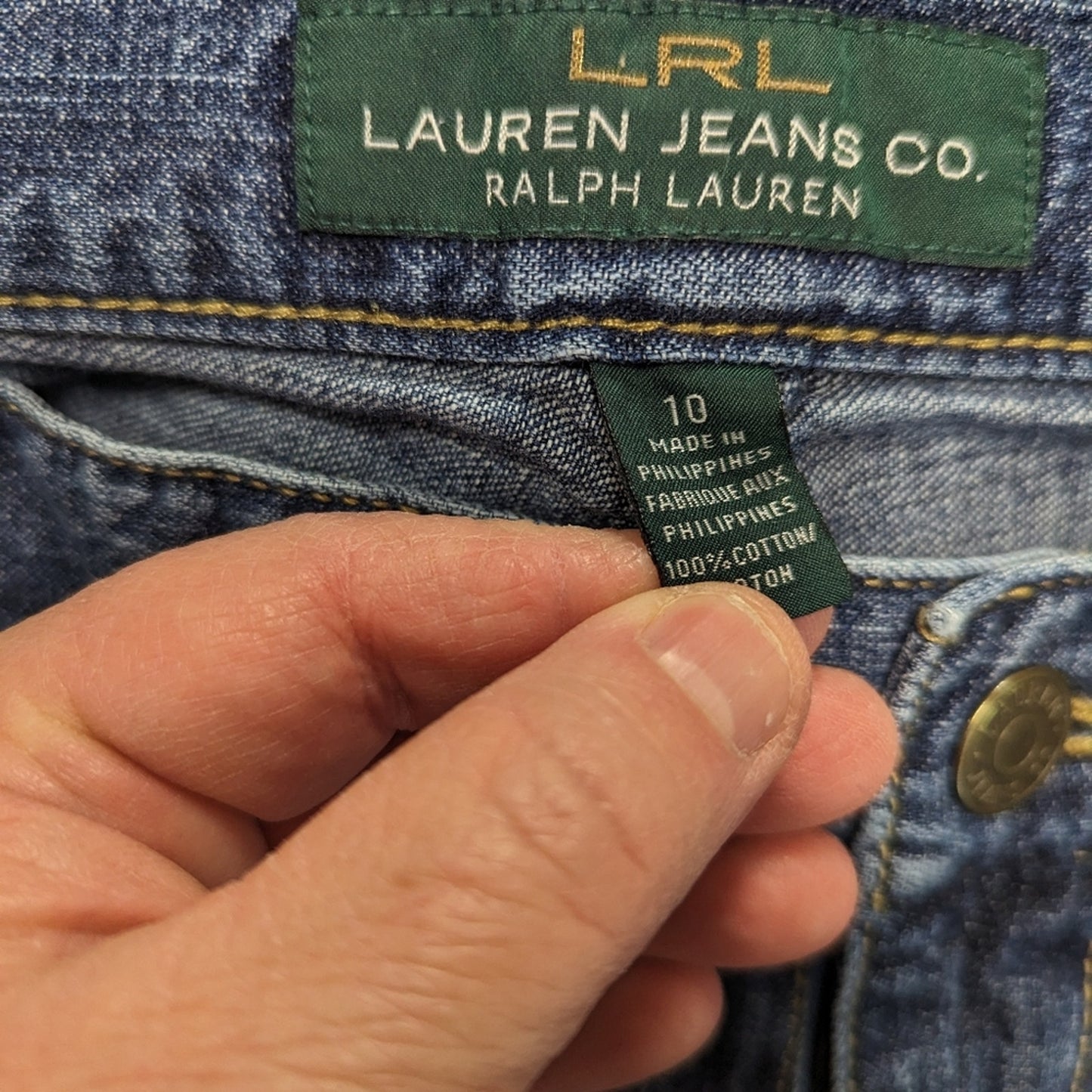 Lauren Ralph Lauren Straight Leg Jeans -10