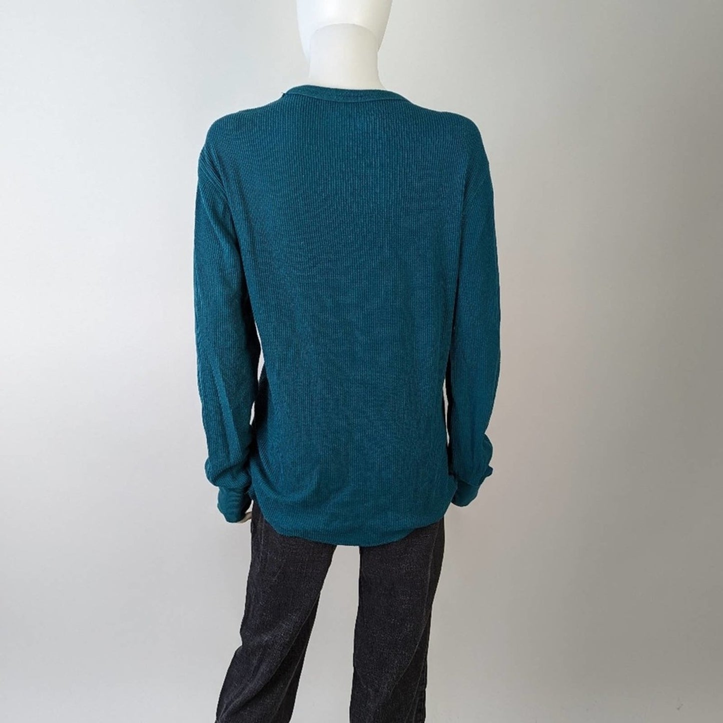 Red Camel Teal Henley M