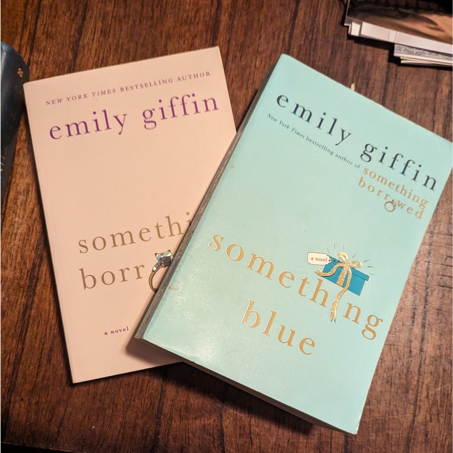 Bundle of Emily Giffen books, Something Borrowed/ Something Blue