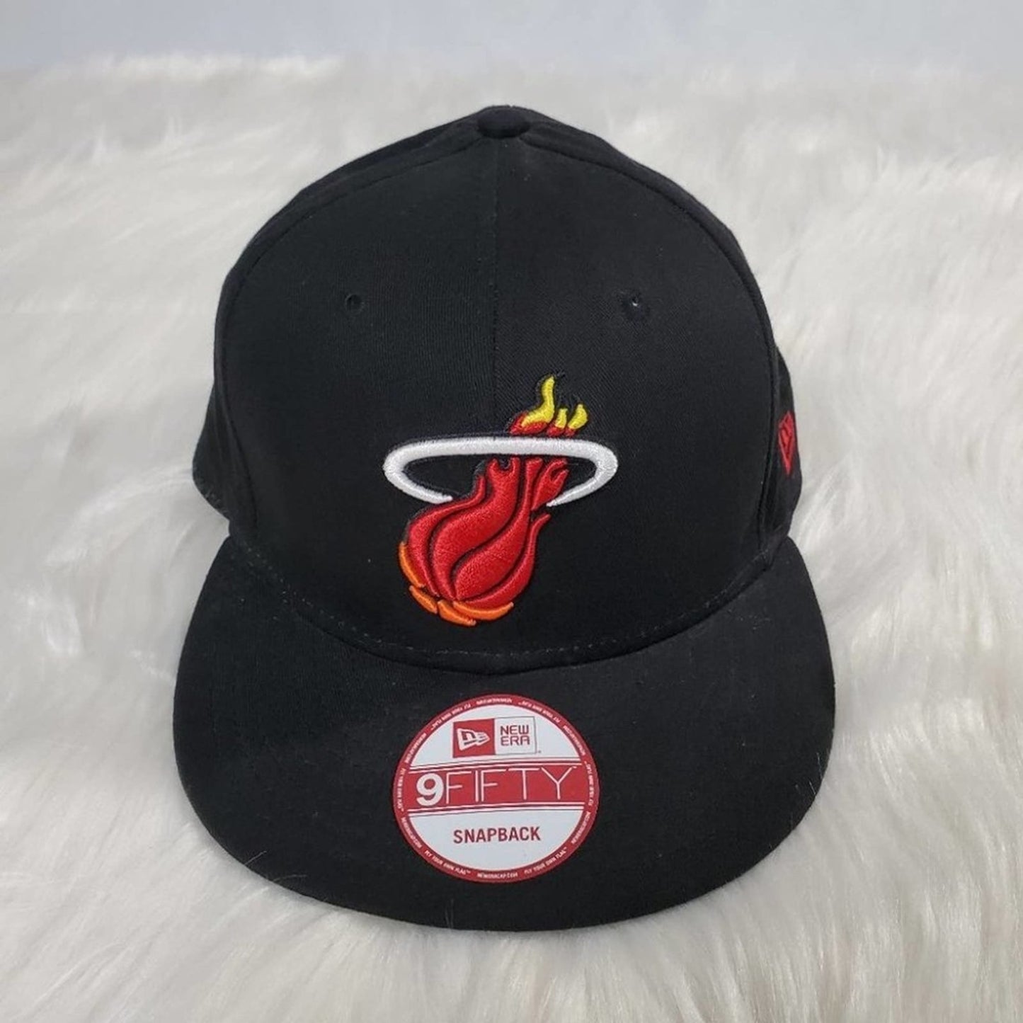 New Era Miami Heat Hardwood Classics Snapback Cap