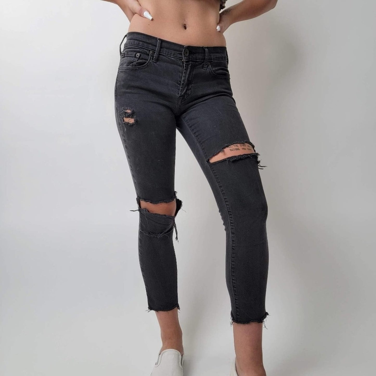 Lucky Brand Distressed Sweet N' Straight Jeans