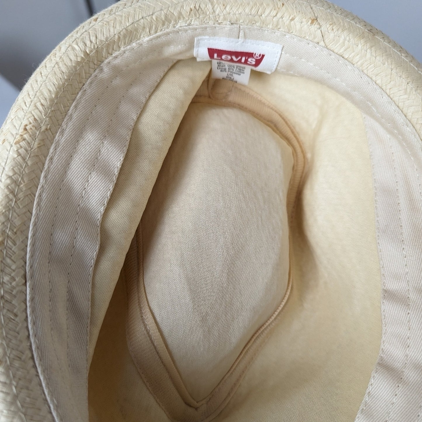 NWT Levi's Panama Straw Hat