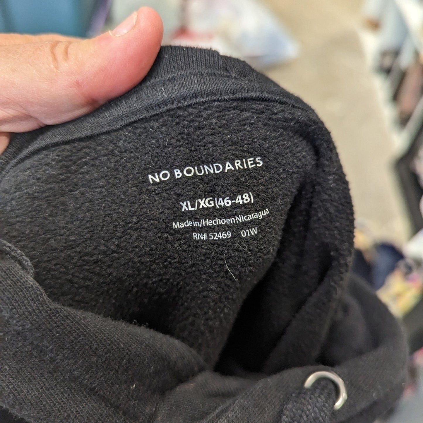 No Boundaries Fleece Graphic Hoodie - XL