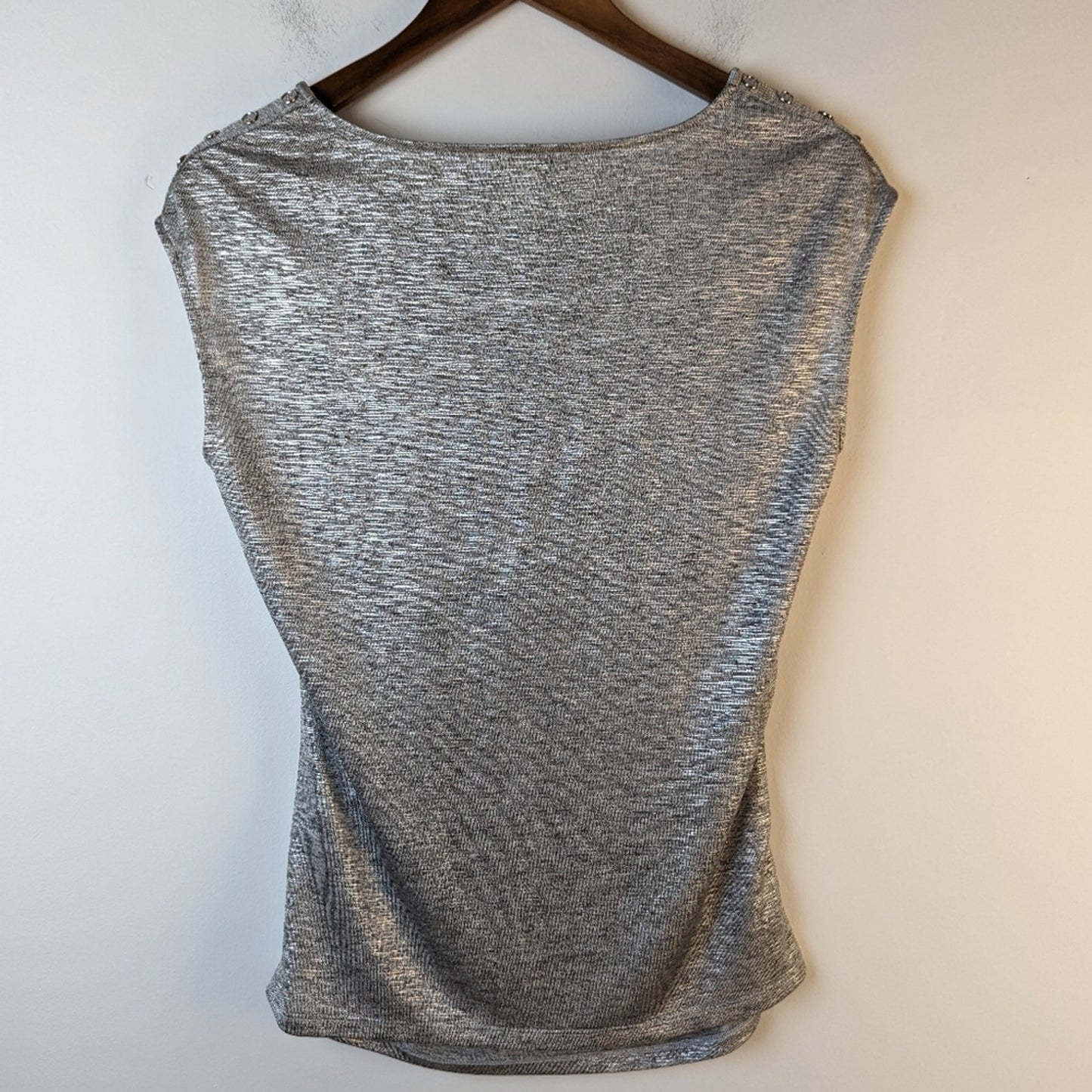 Calvin Klein Metallic Top / Medium