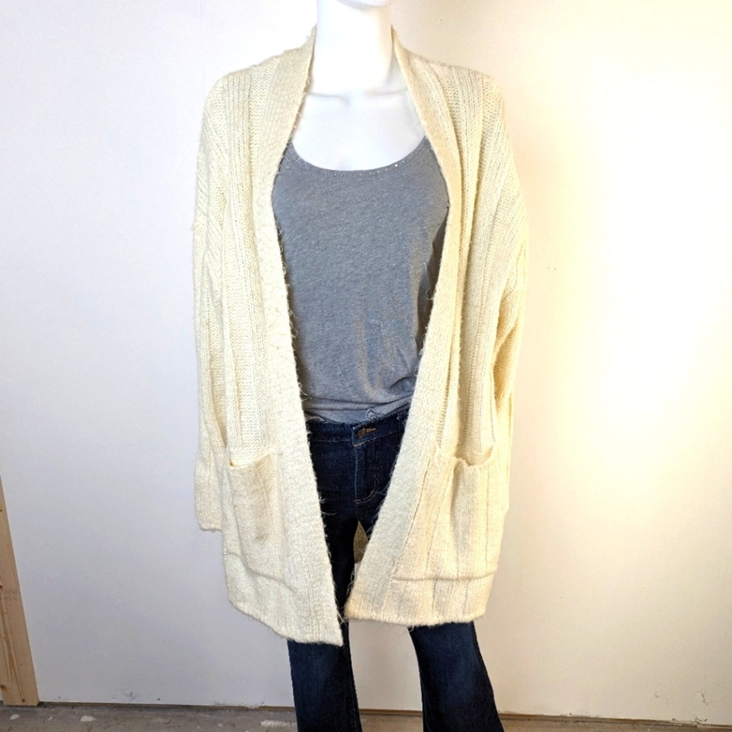 Zara Knit Oversized Cardigan - Small