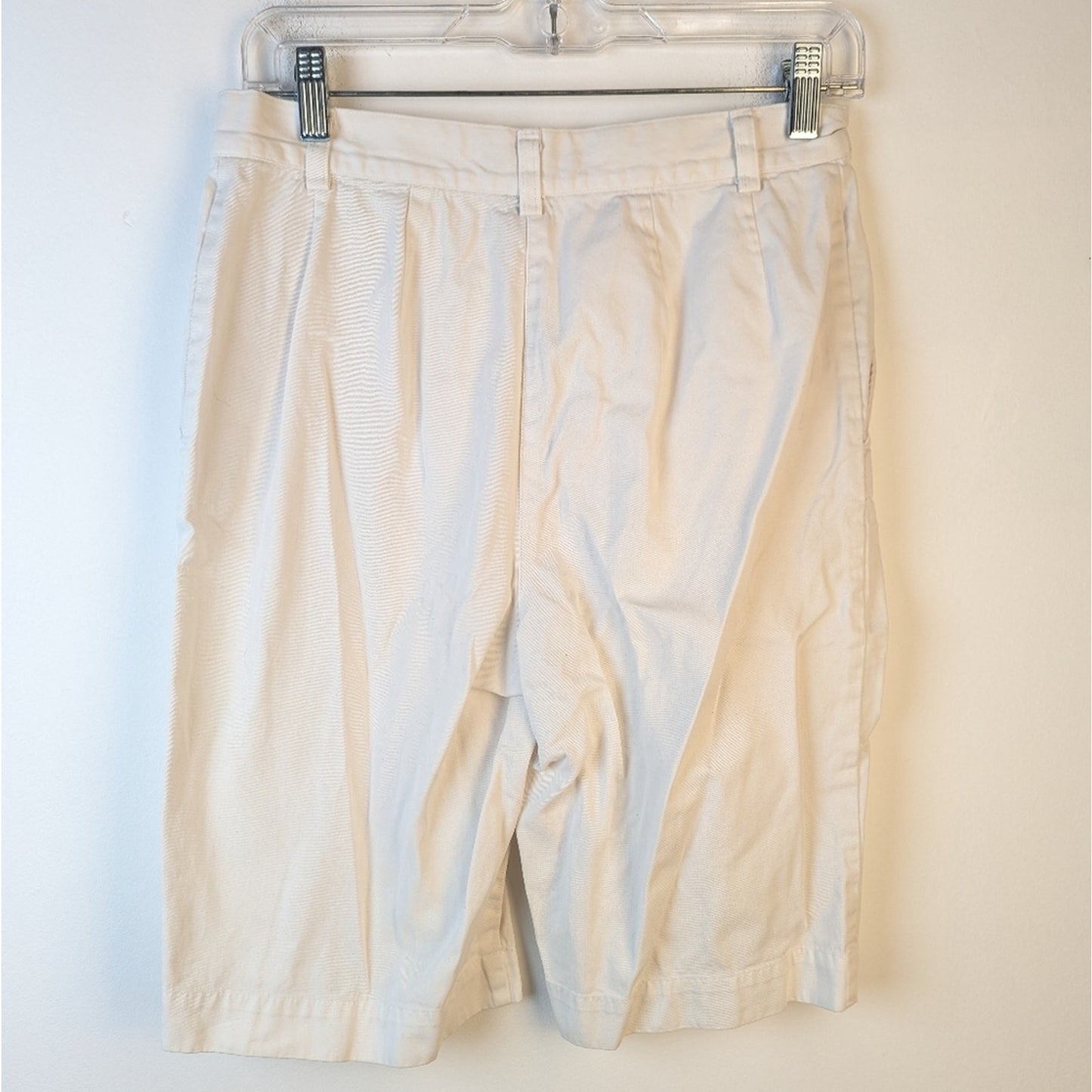 Phillip Chi White Bermuda Shorts