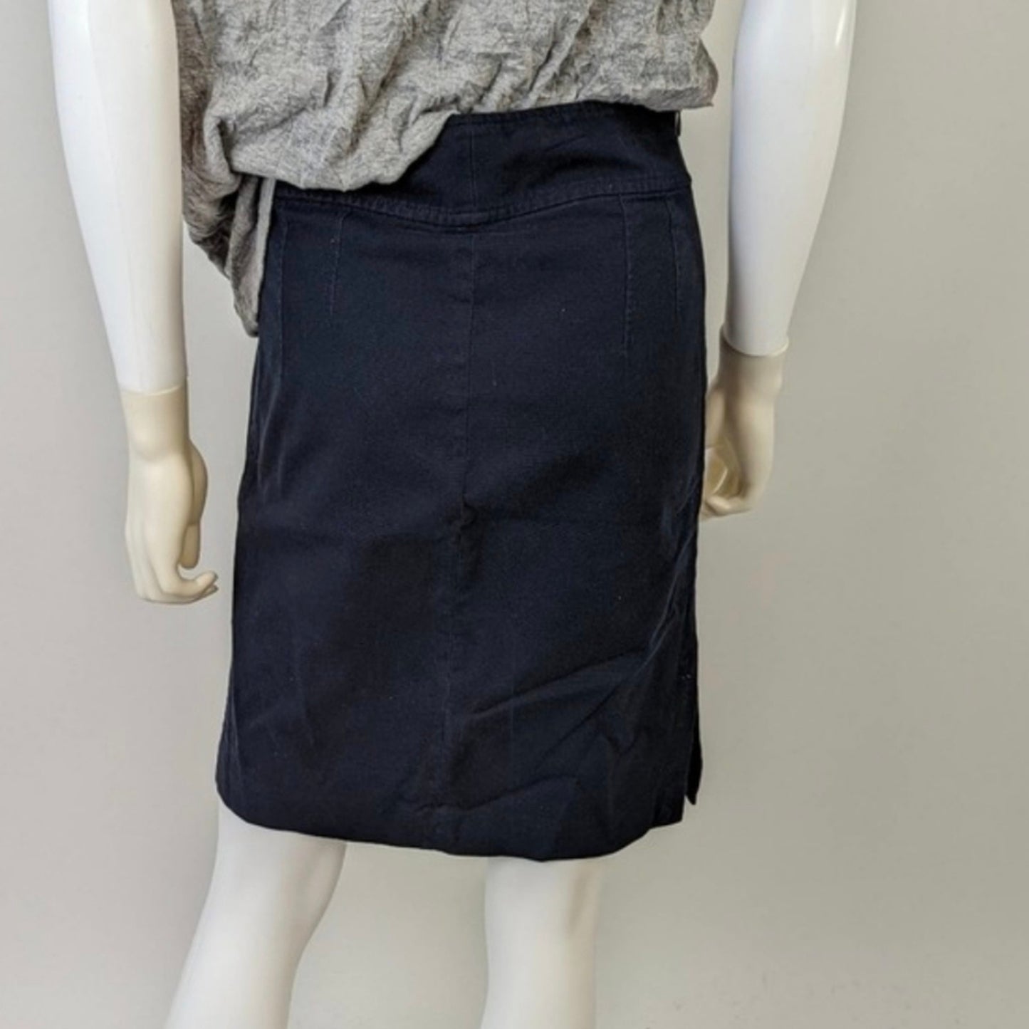 Banana Republic Canvas Blue Pencil Skirt / 2